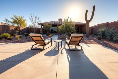Concrete patios